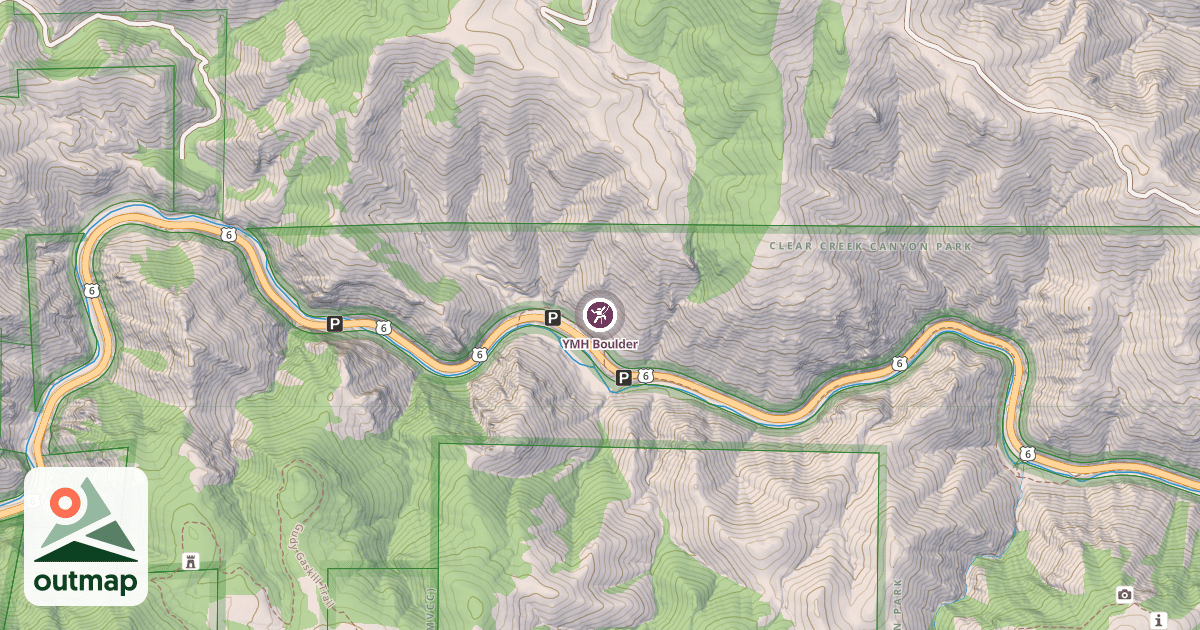 Map of YMH Boulder
