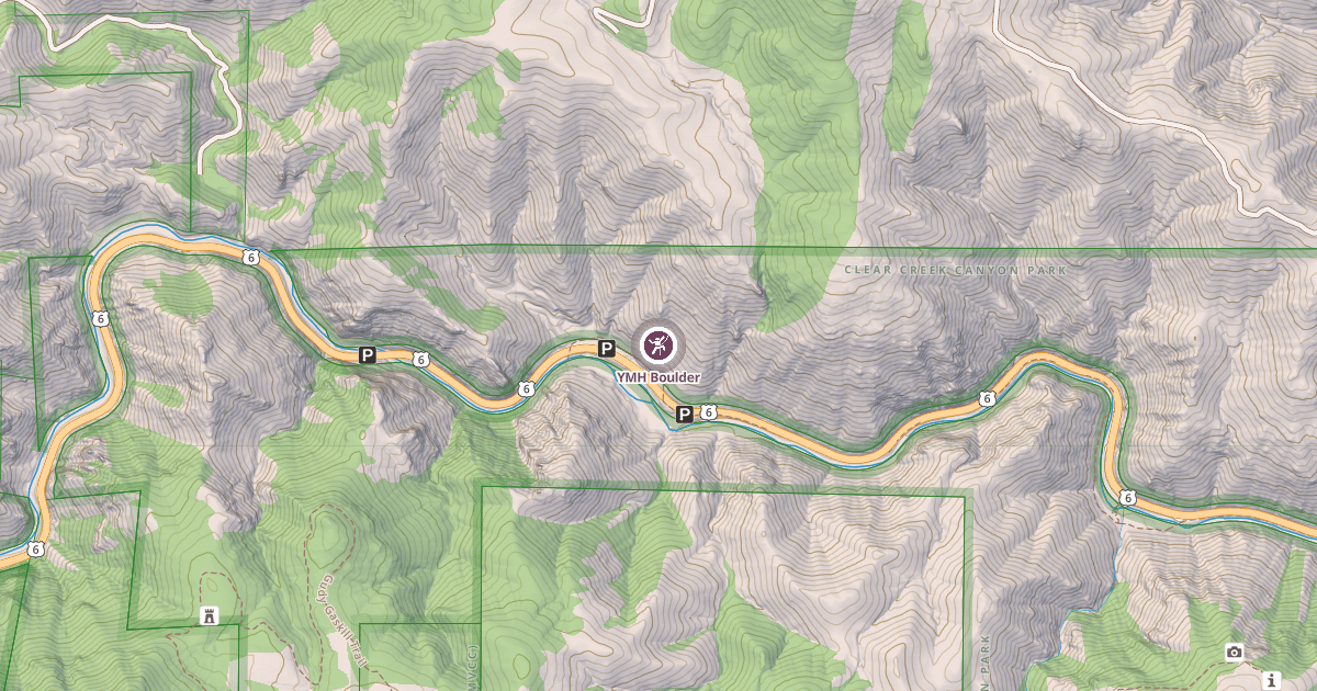 Map preview of YMH Boulder