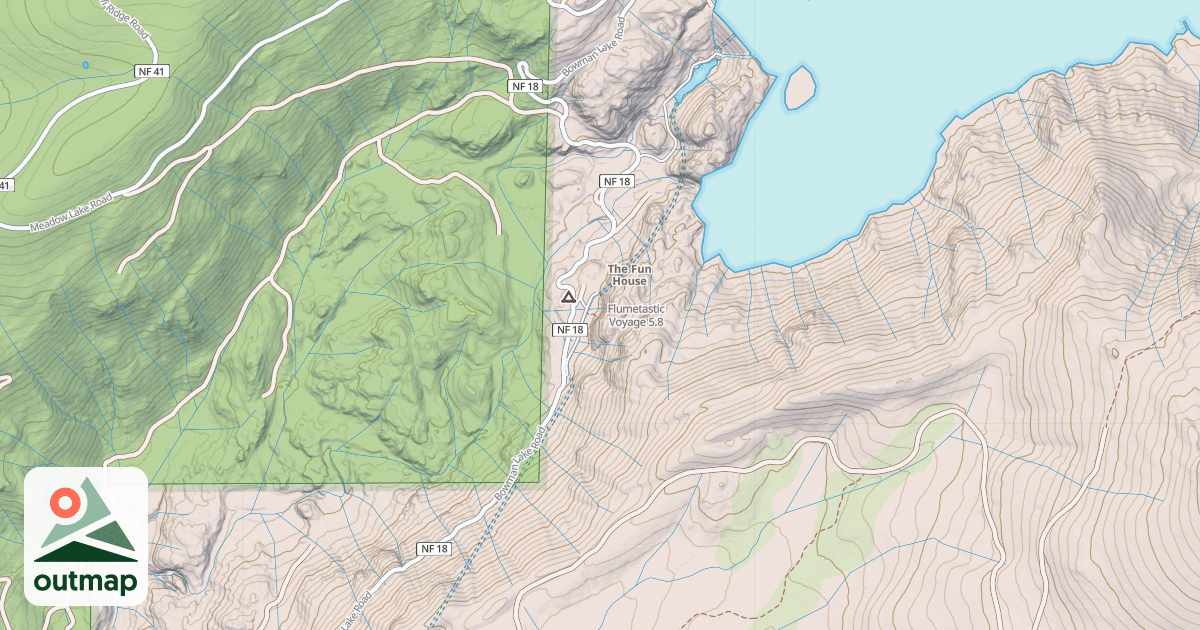 Map of Flumetastic Voyage