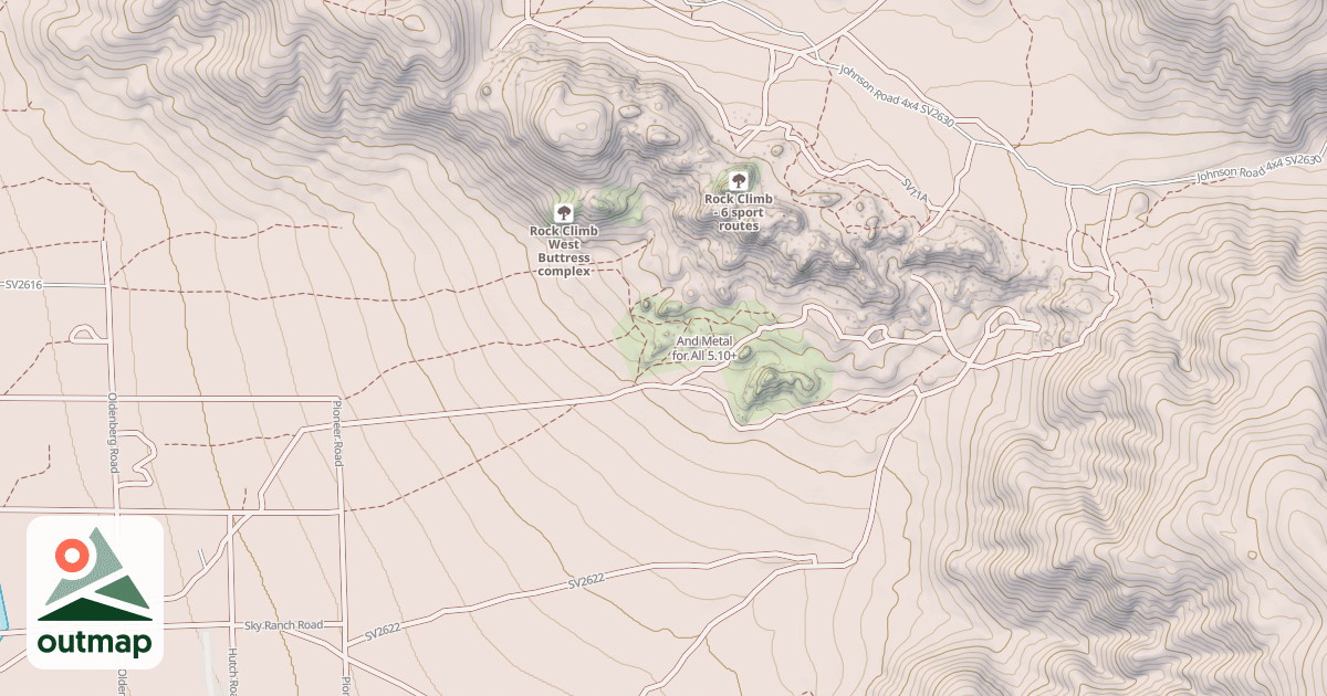 Map of And Metal for All