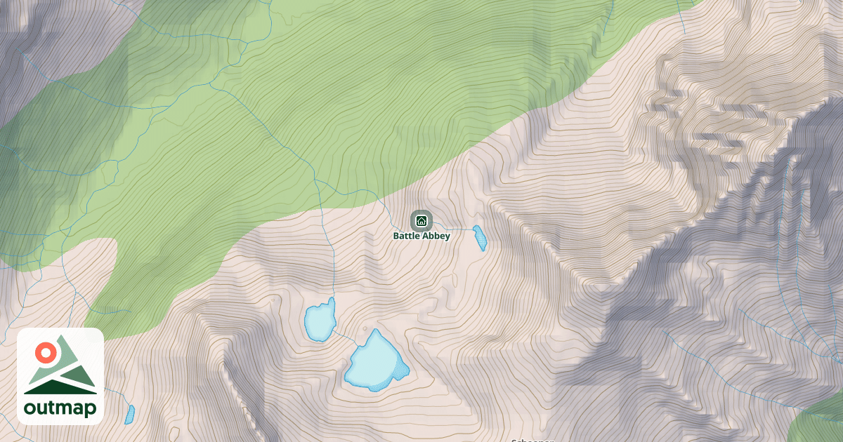 Map of Battle Abbey