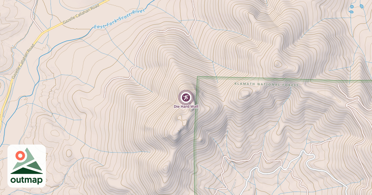 Map of Die Hard Wall