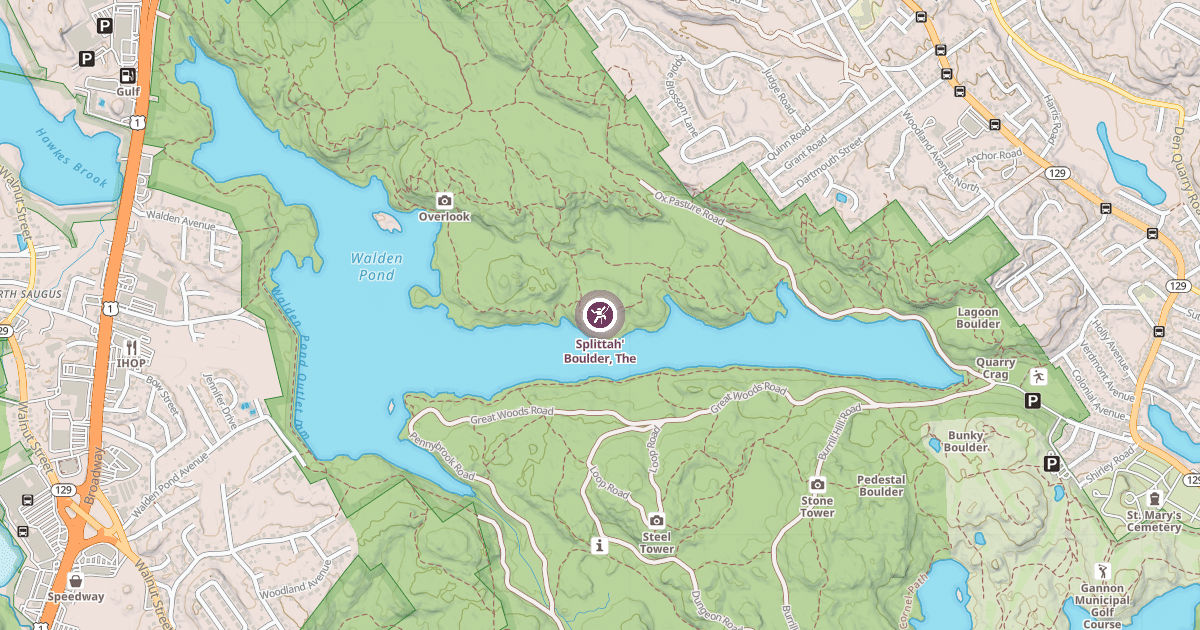 Map preview of Splittah' Boulder, The