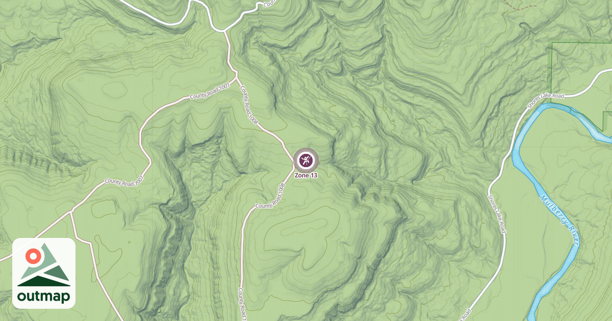 Map of Zone 13