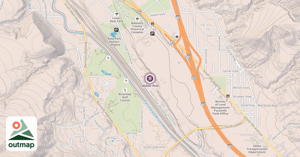 Map of Middle Wall