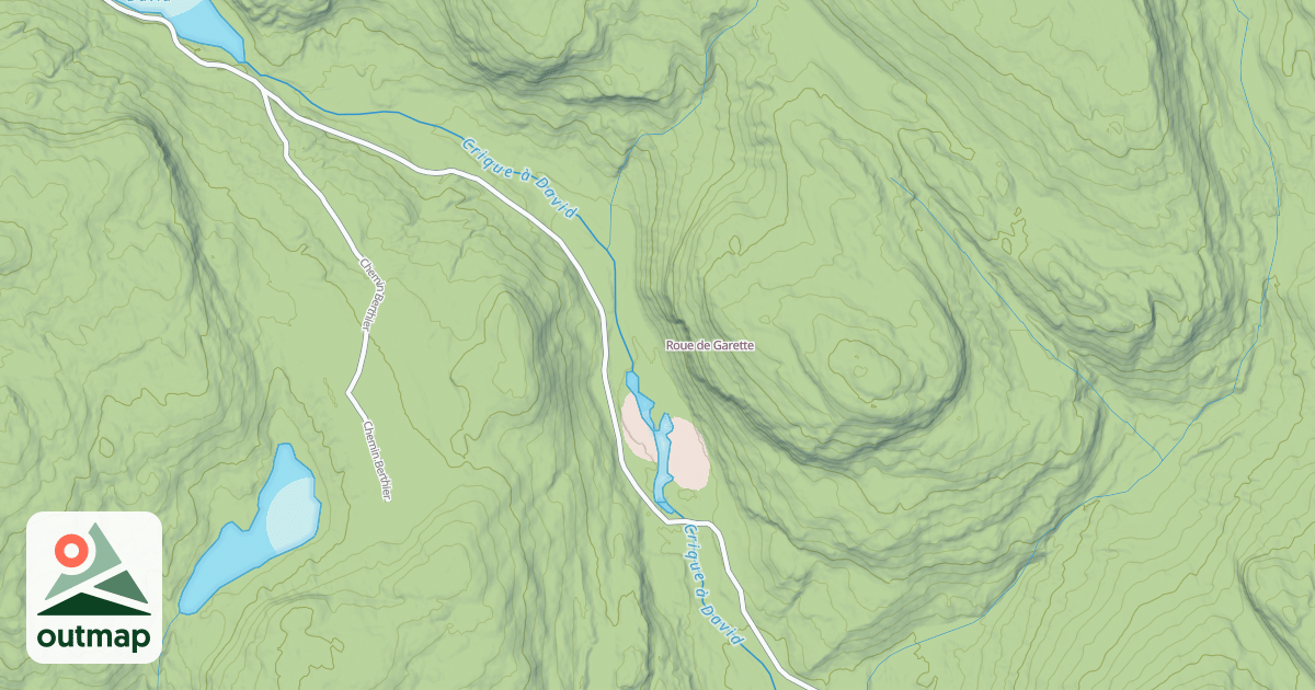 Map of Roue de Garette