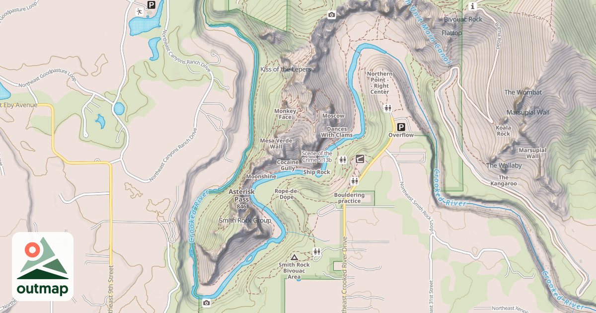Map of Scene of the Crime