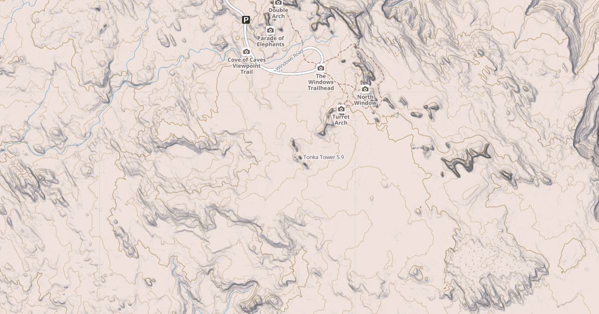 Map preview of Tonka Tower