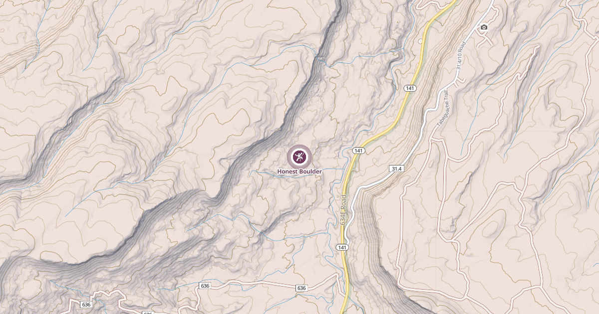 Map preview of Honest Boulder
