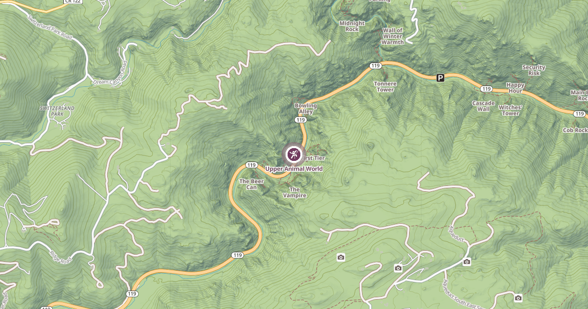 Map preview of Upper Animal World
