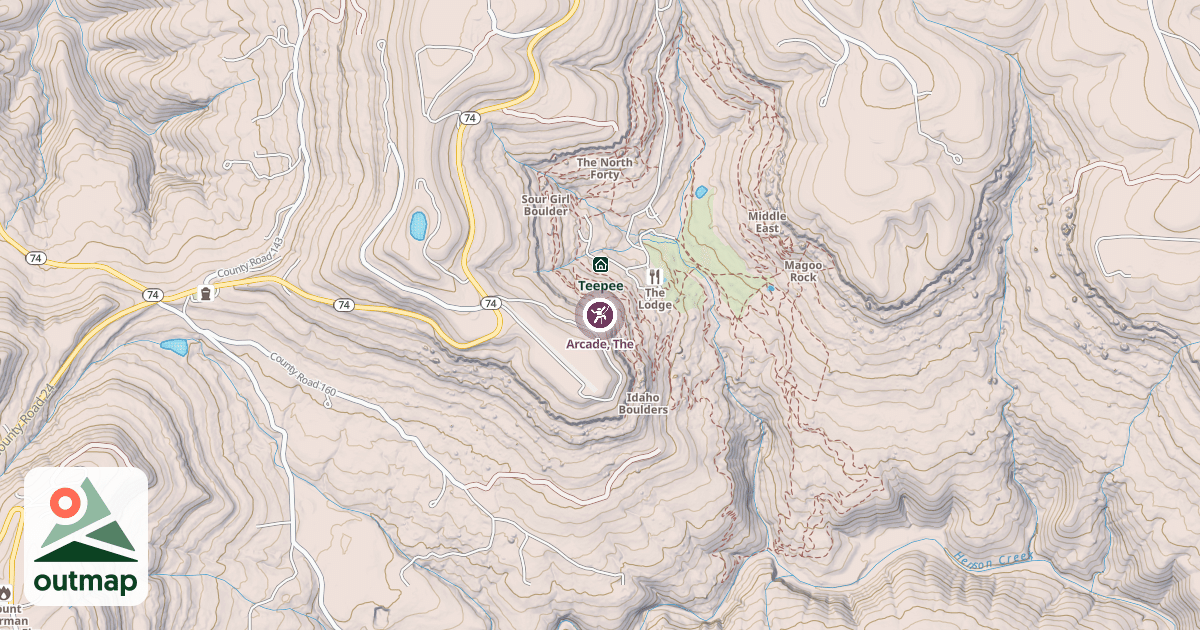 Map of Arcade, The
