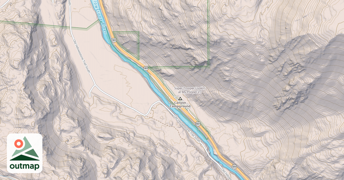 Map of Super Trooper Lookin’ at My Pooper