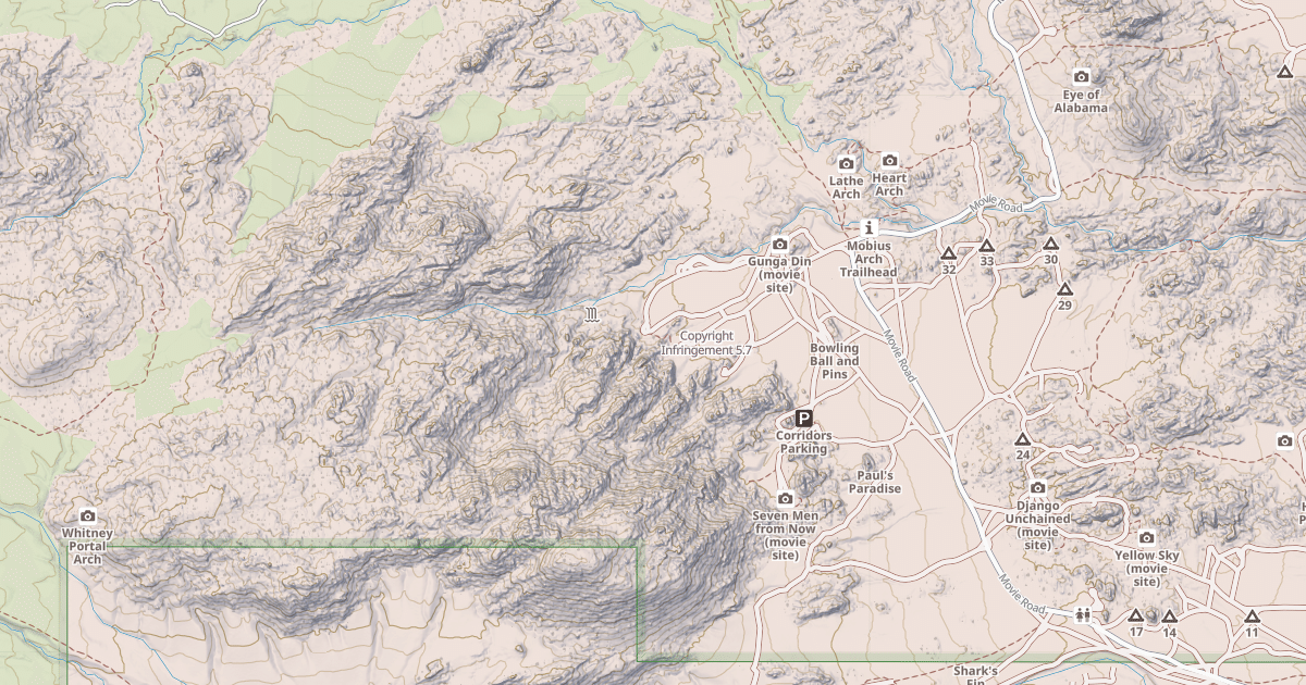 Map preview of Copyright Infringement
