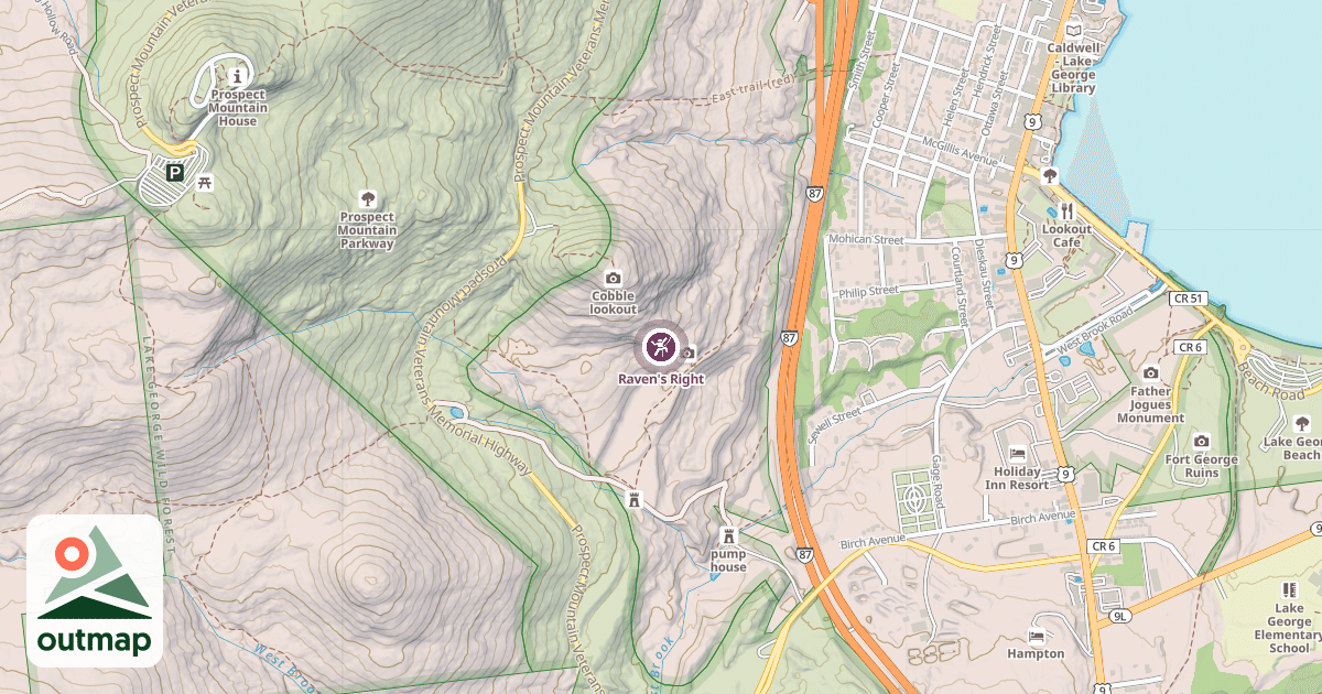 Map of Raven's Right