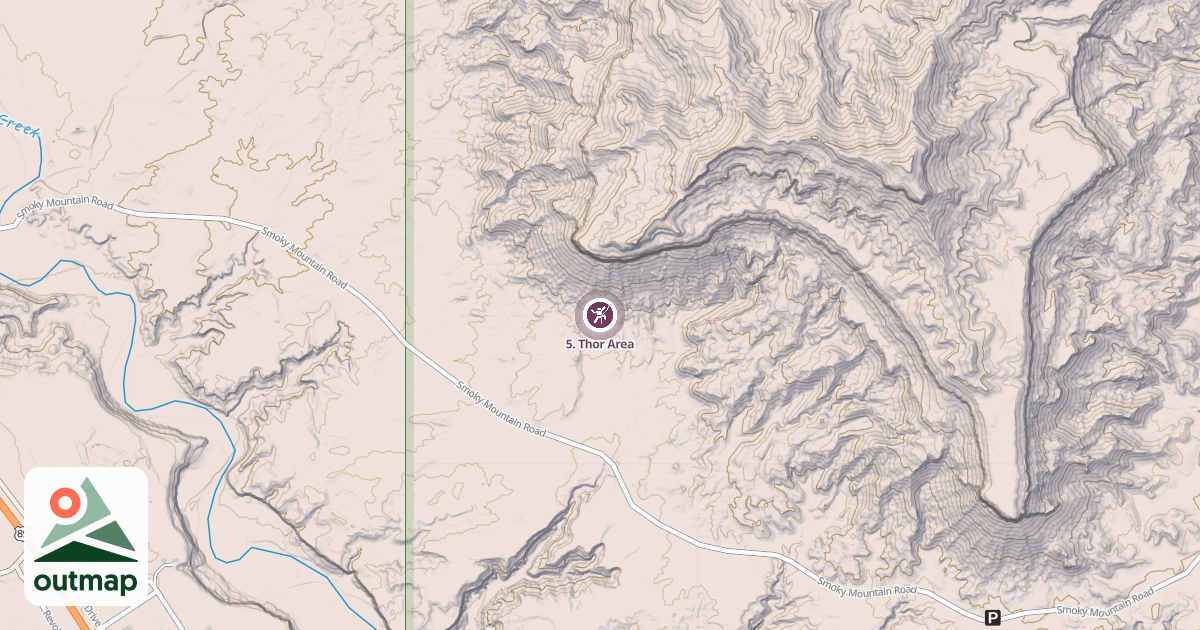 Map of 5. Thor Area
