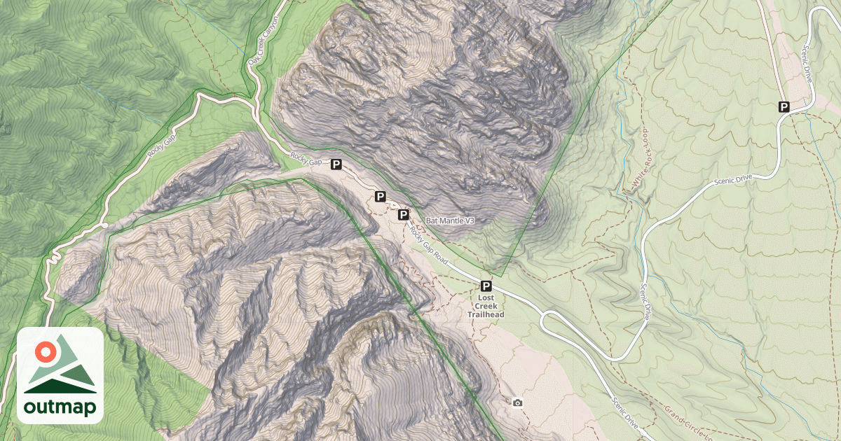 Map of Bat Mantle