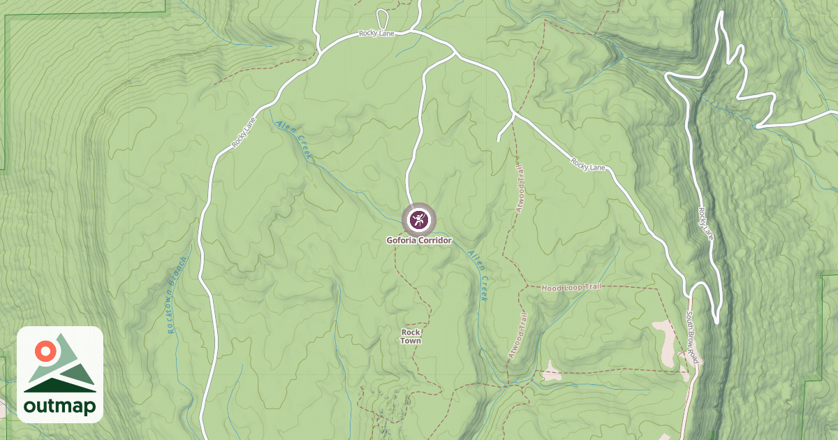 Map of Goforia Corridor