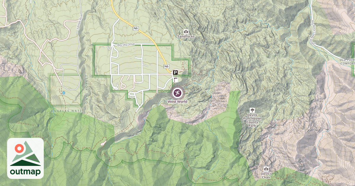 Map of West World
