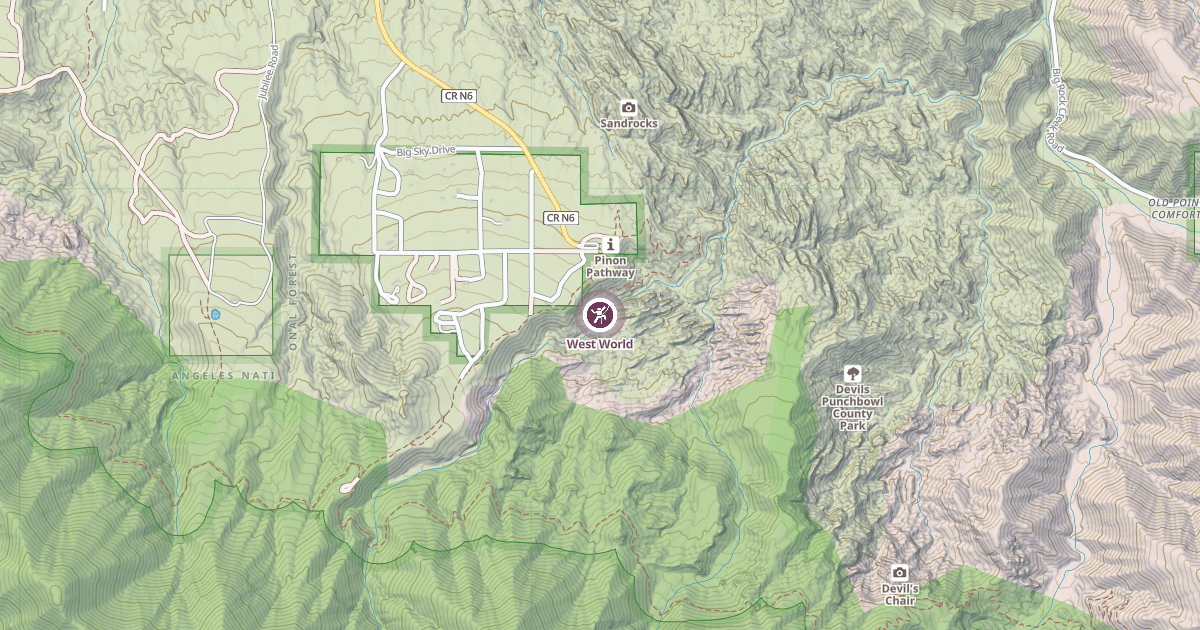 Map preview of West World