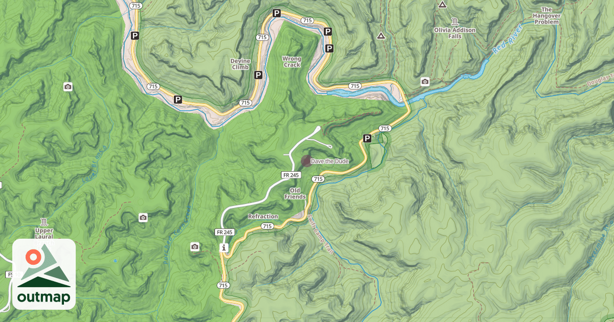 Map of Dave the Dude