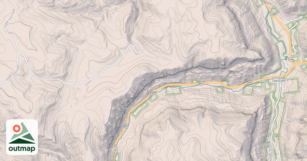 Map of The Concord