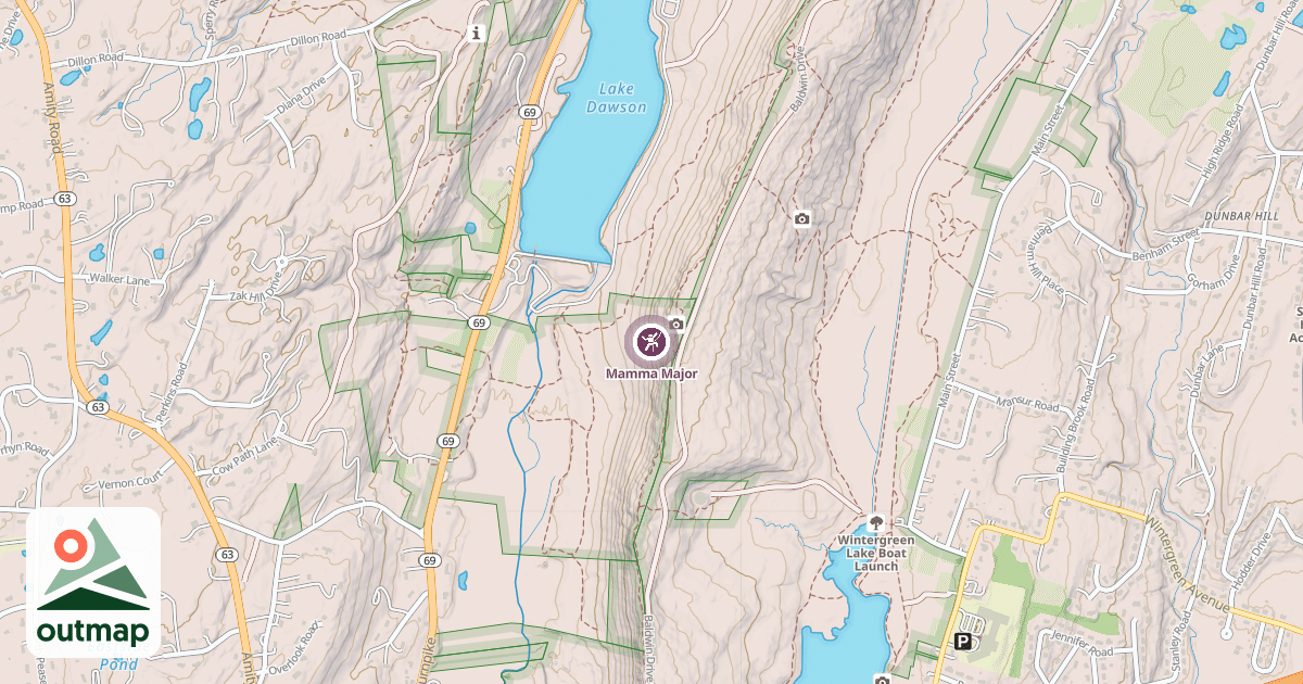 Map of Mamma Major
