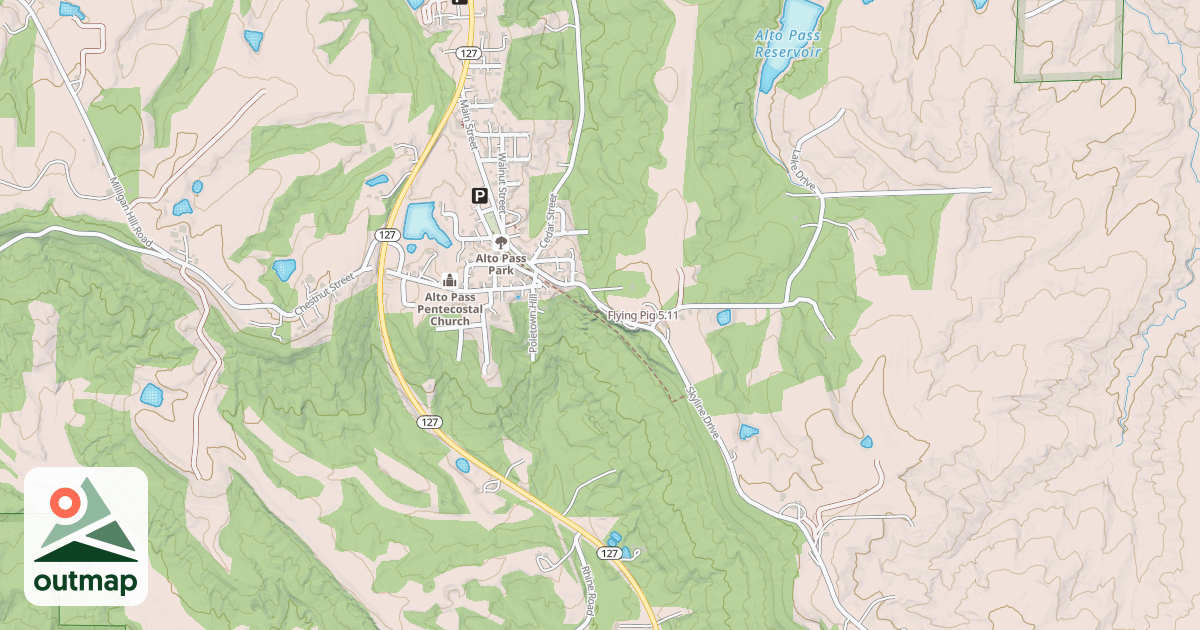 Map of Flying Pig