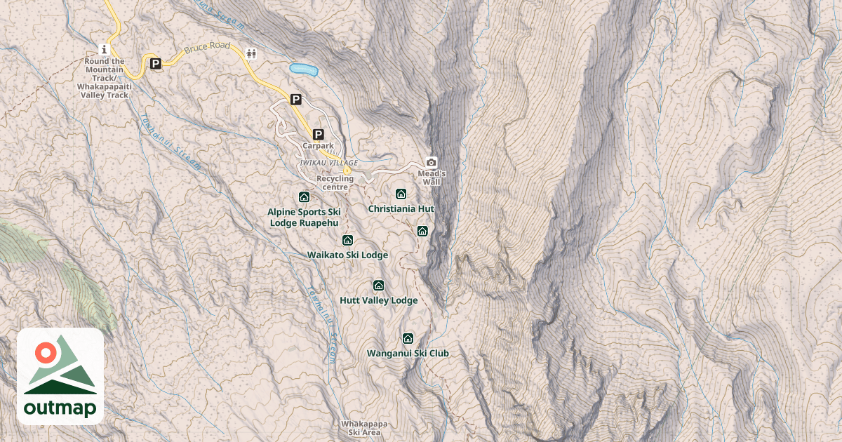 Map of Otaihape Lodge