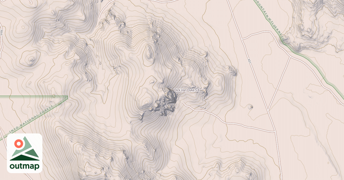 Map of Dick Van Dyke