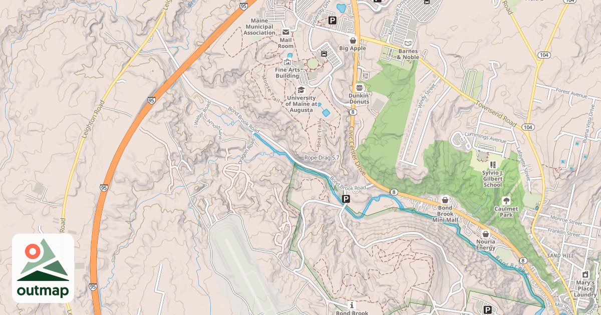 Map of Rope Drag