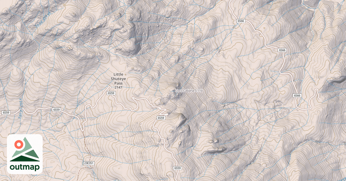 Map of Coco Cabana