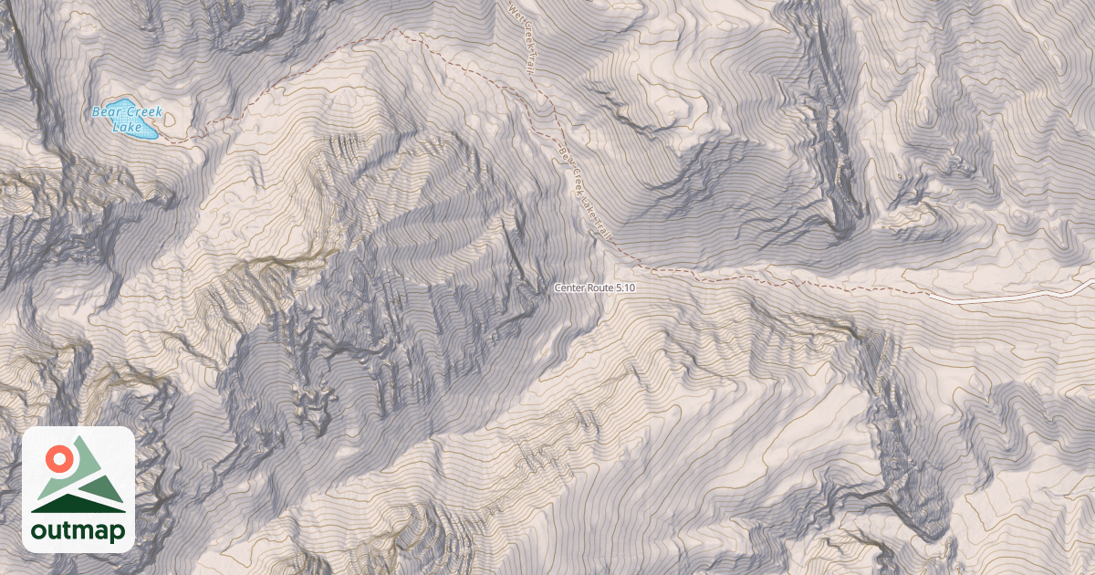 Map of Center Route