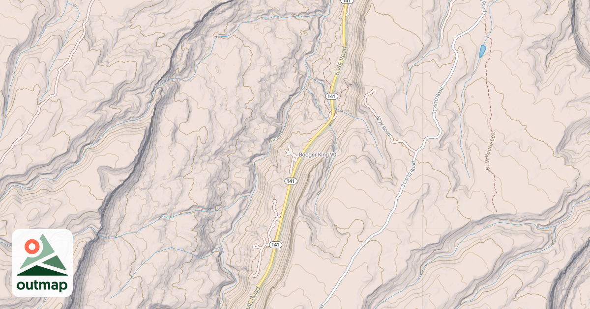 Map of Booger King