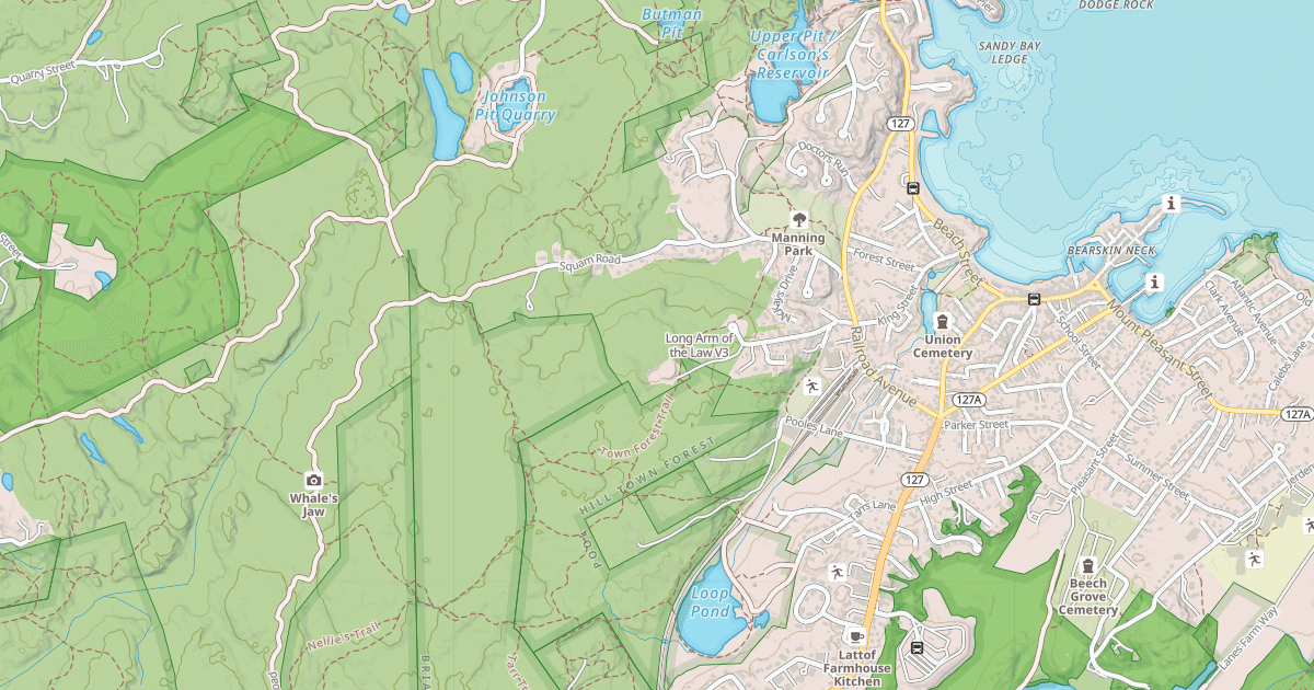 Map preview of Long Arm of the Law
