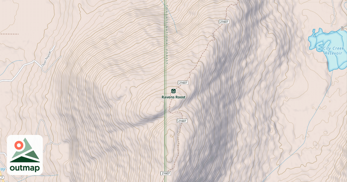 Map of Ravens Roost