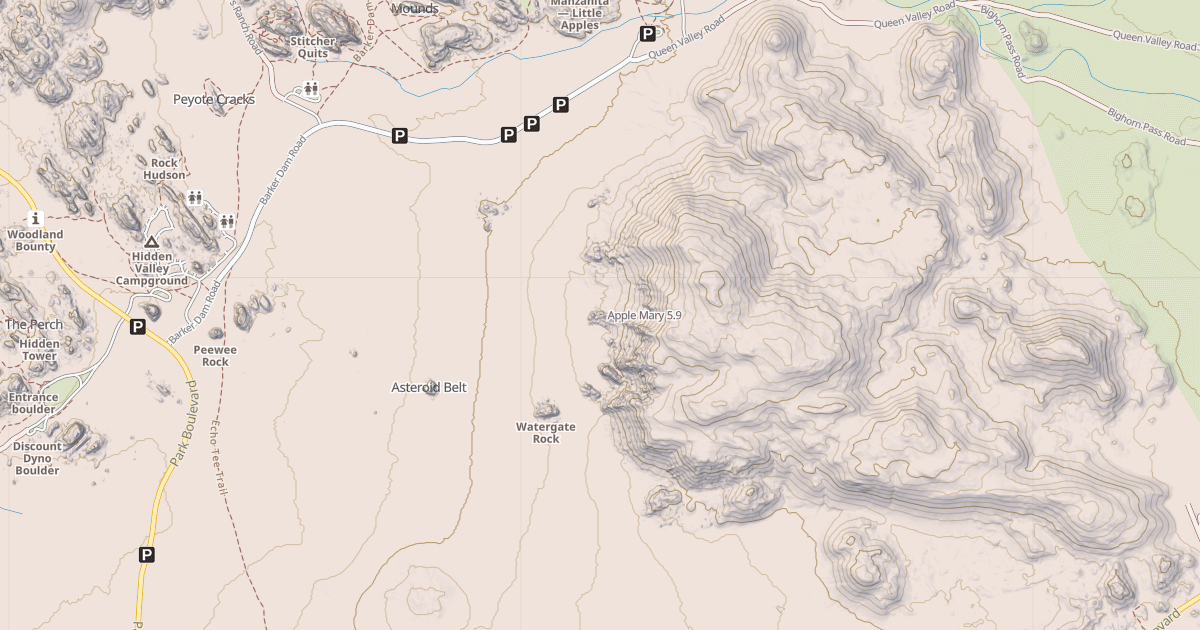 Map preview of Apple Mary