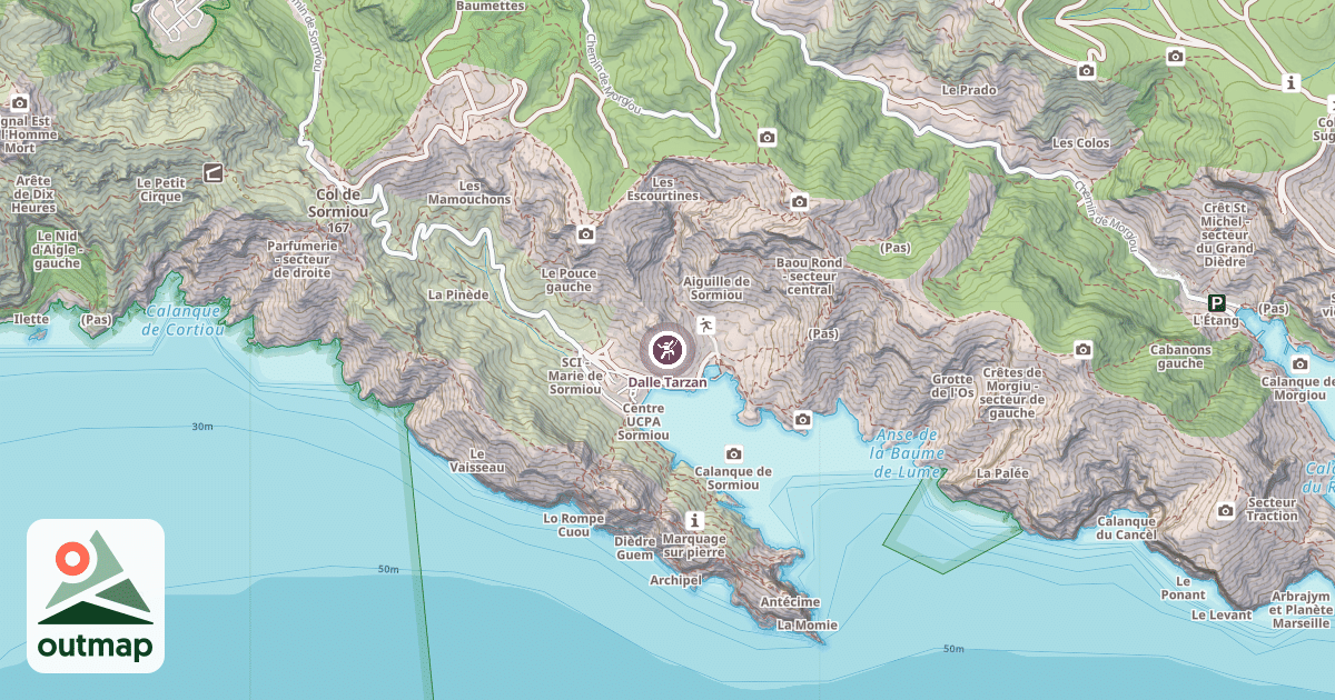 Map of Dalle Tarzan