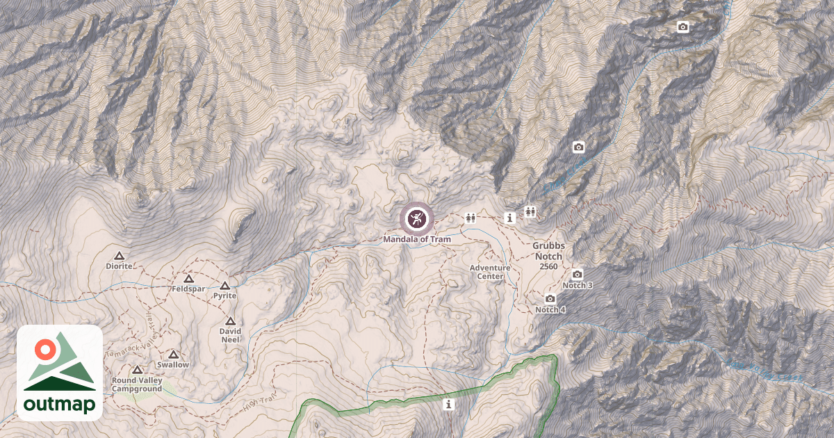 Map of Mandala of Tram