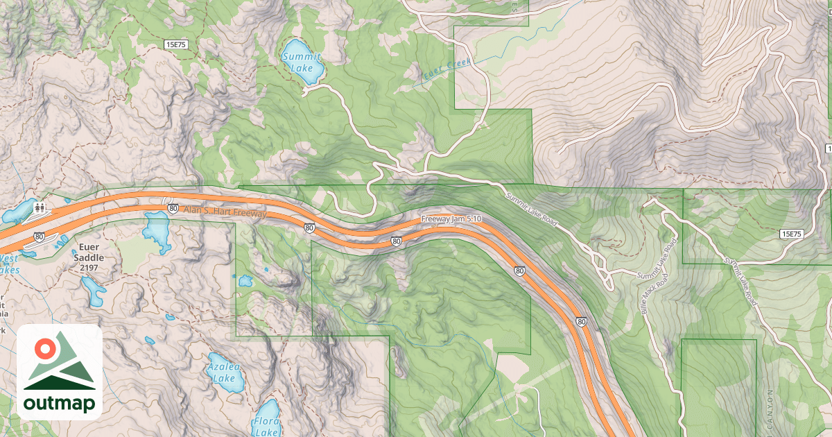 Map of Freeway Jam