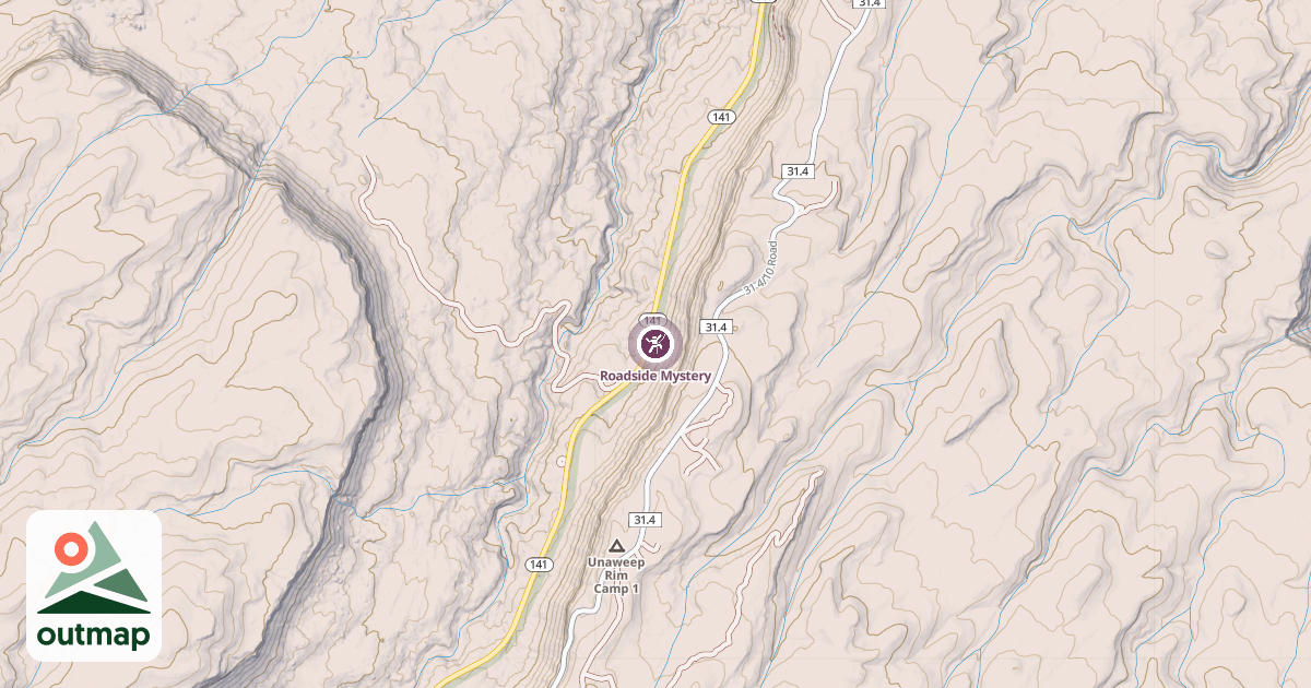 Map of Roadside Mystery