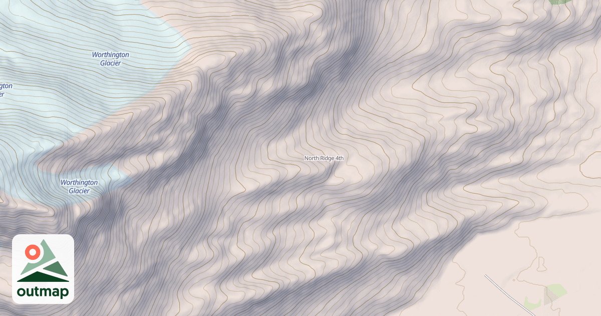 Map of North Ridge