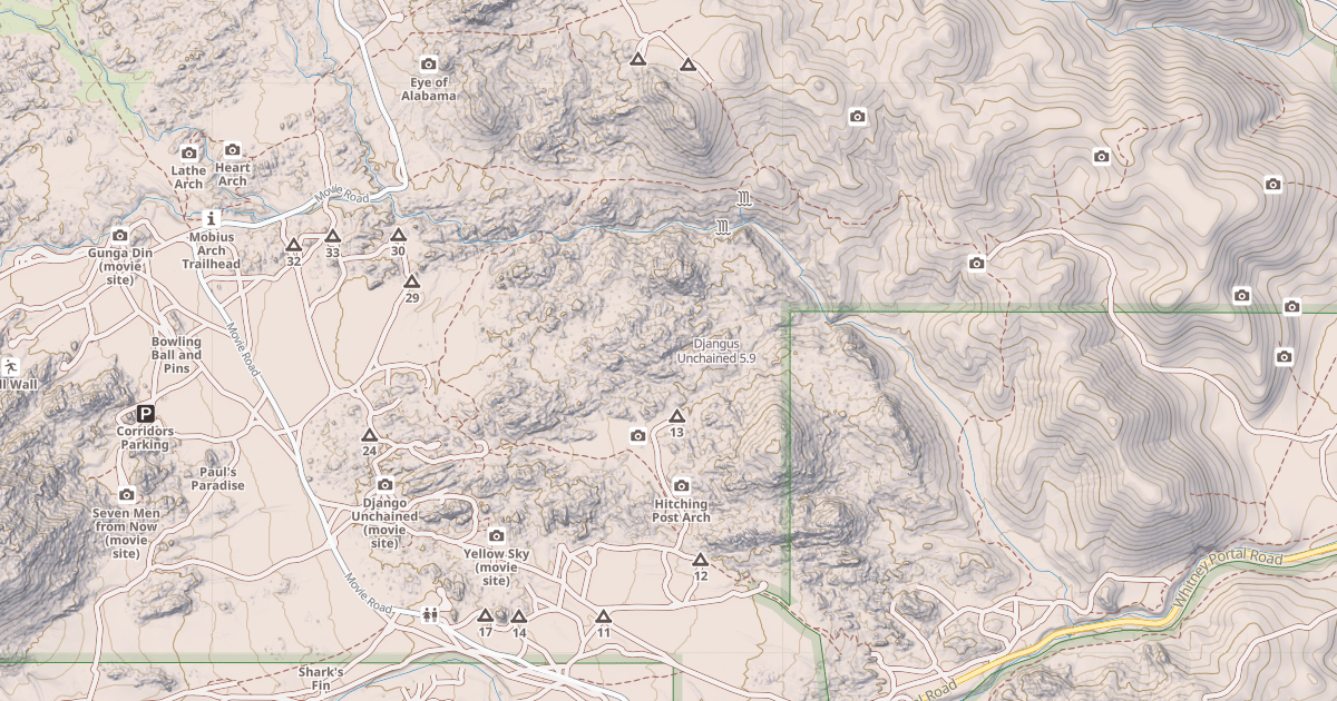 Map preview of Djangus Unchained