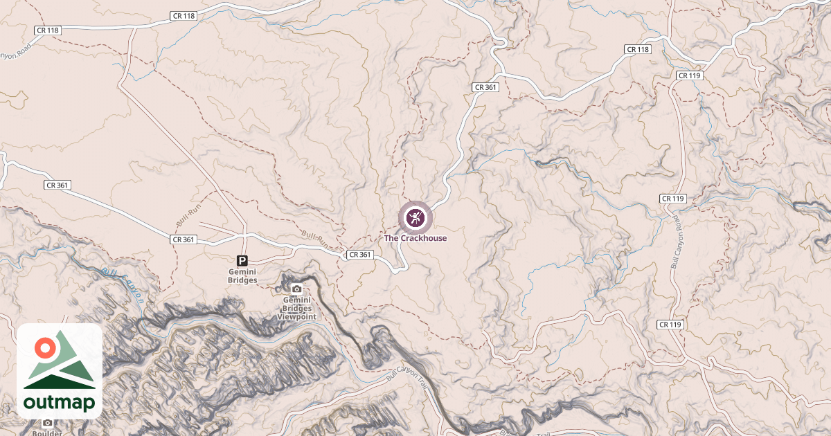 Map of The Crackhouse