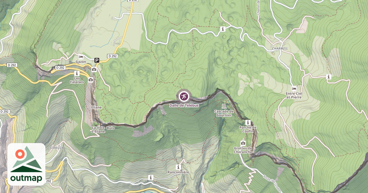 Map of Dalle de Télébus