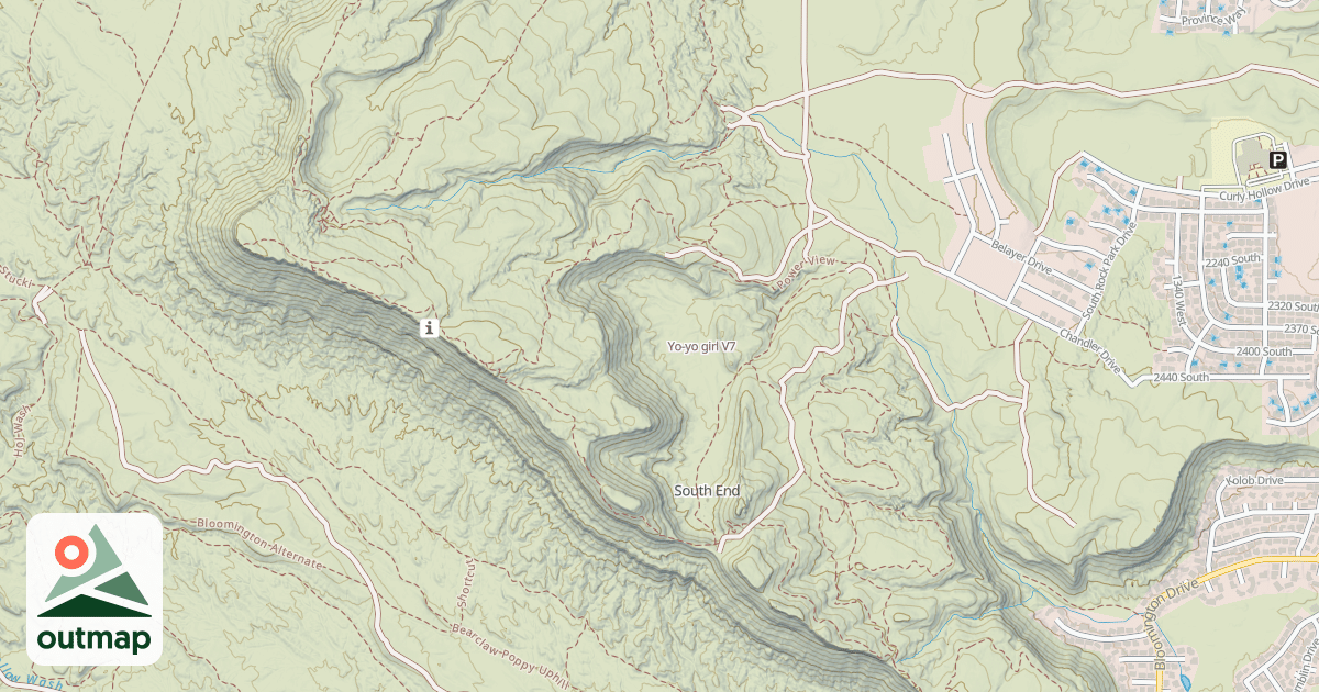 Map of Yo-yo girl