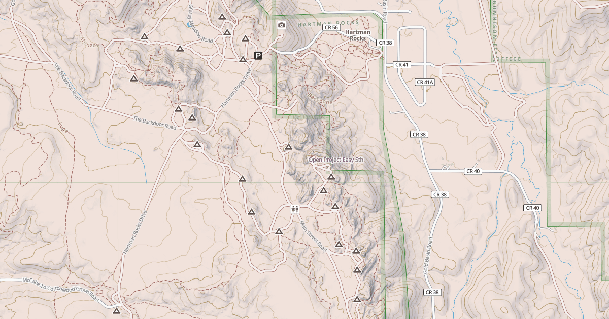 Map preview of Open Project