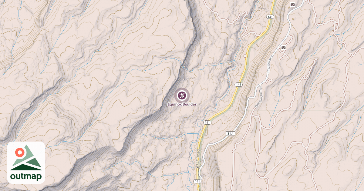 Map of Equinox Boulder