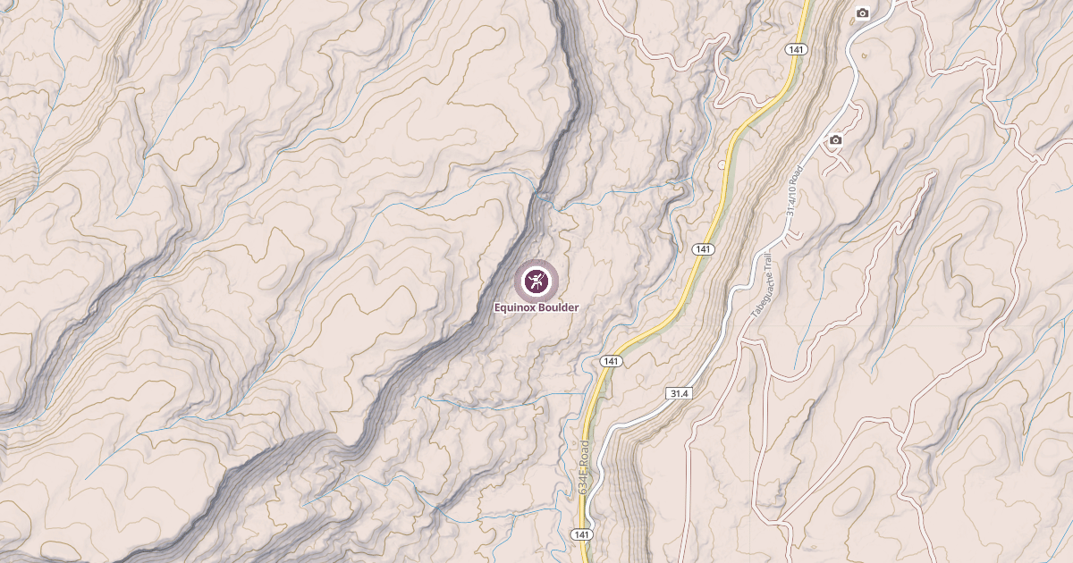 Map preview of Equinox Boulder
