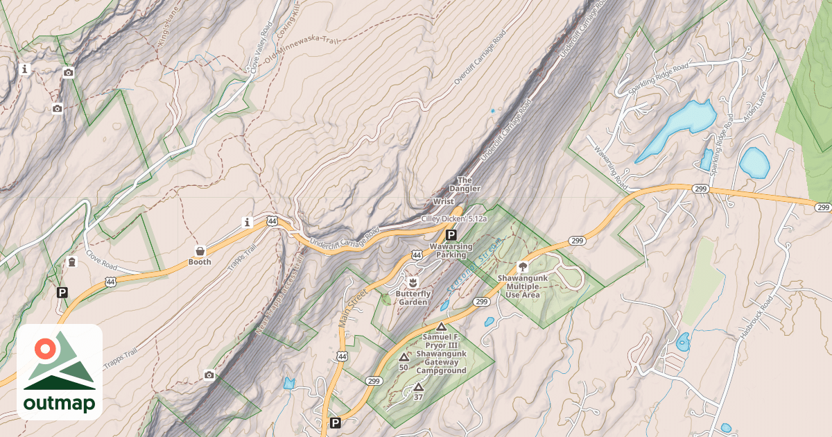 Map of Cilley Dicken'