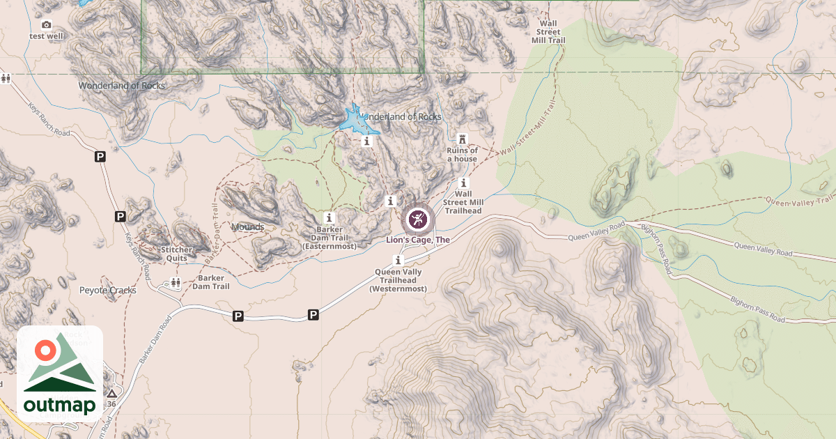 Map of Lion's Cage, The